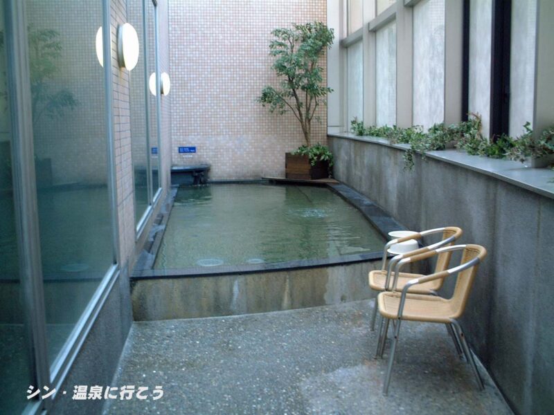 福井温泉　玄要の湯　アパスパ福井片町　露天風呂