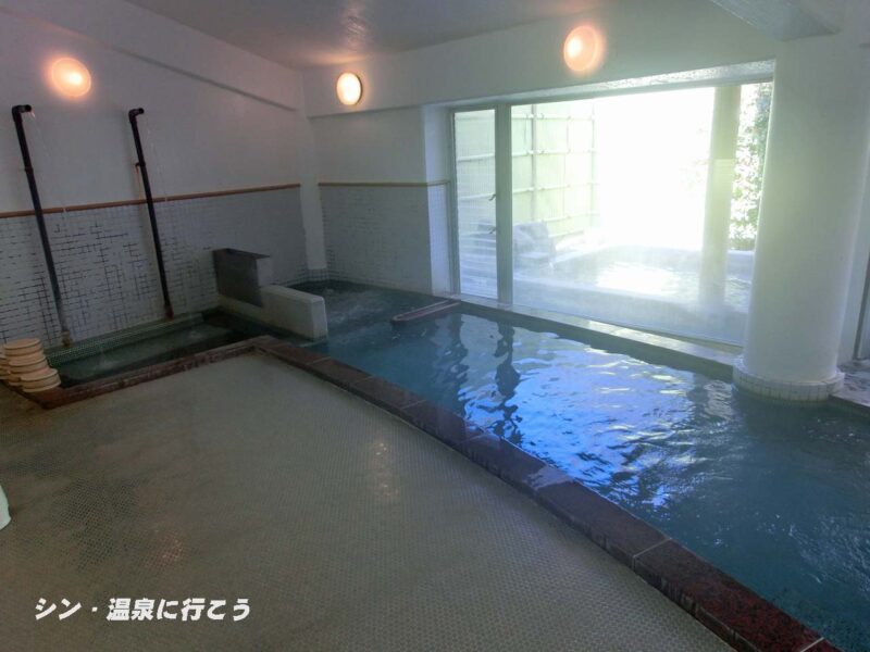 穴沢温泉　松茸山荘　浴室