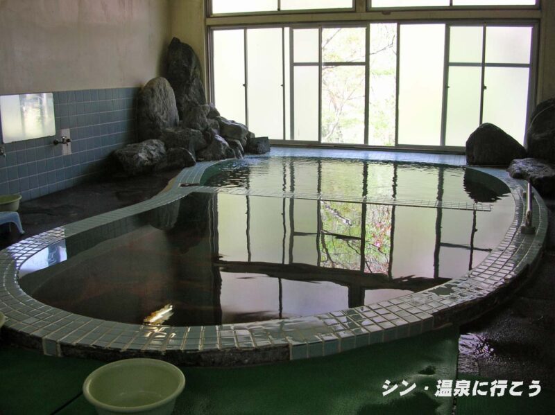 井川赤石温泉　白樺荘（旧施設）　浴室