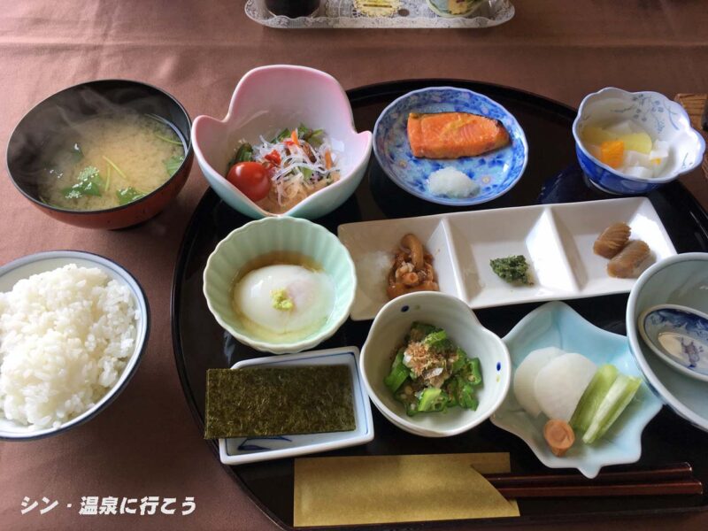 咲花温泉　碧水荘　朝食