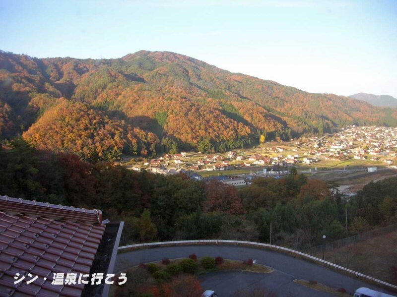 筒賀温泉　グリーンスパつつが　景色