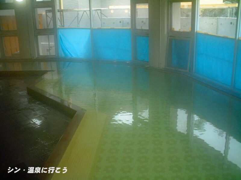 上の湯温泉 パシフィック温泉ホテル清龍園　内風呂