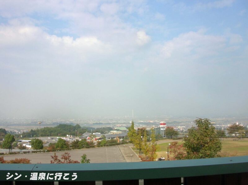 大日温泉　椿交流館 椿温泉こまつ　景色