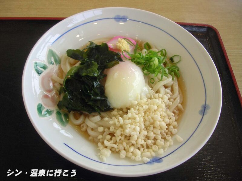 大日温泉　椿交流館 椿温泉こまつ　うどん