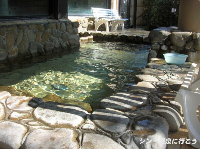 川内温泉　さくらの湯　露天風呂