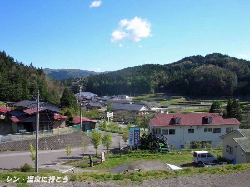 うるぎ温泉　こまどりの湯　景色