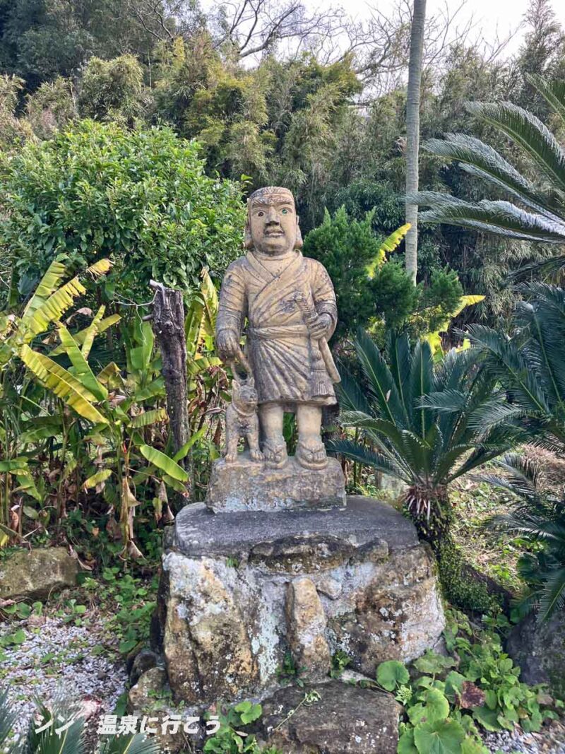 鰻温泉　西郷どんの像