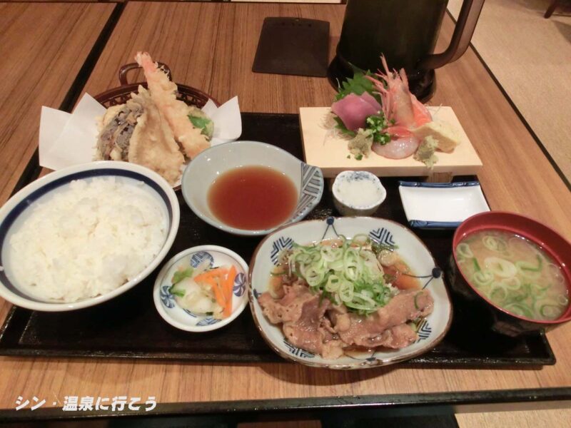 鈴鹿さつき温泉　夕食