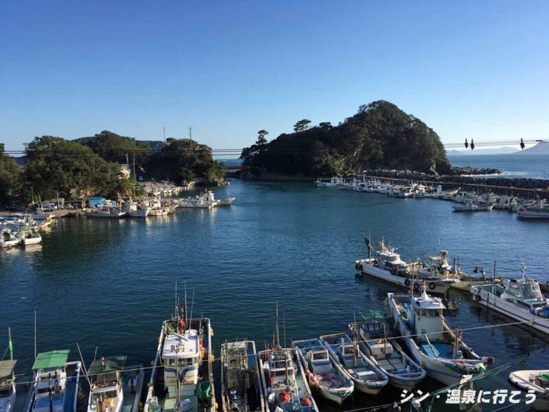 答志島温泉　美さき　眺望