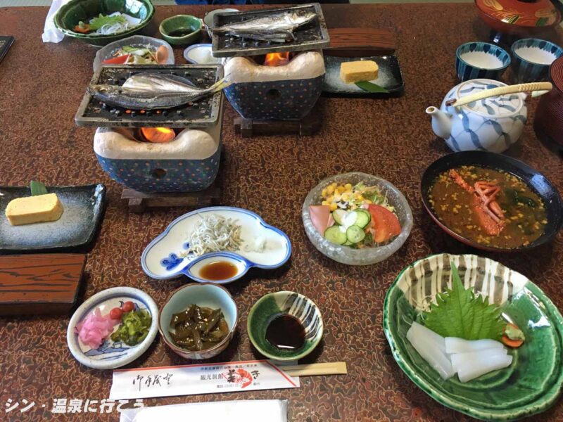 答志島温泉　美さき　朝食