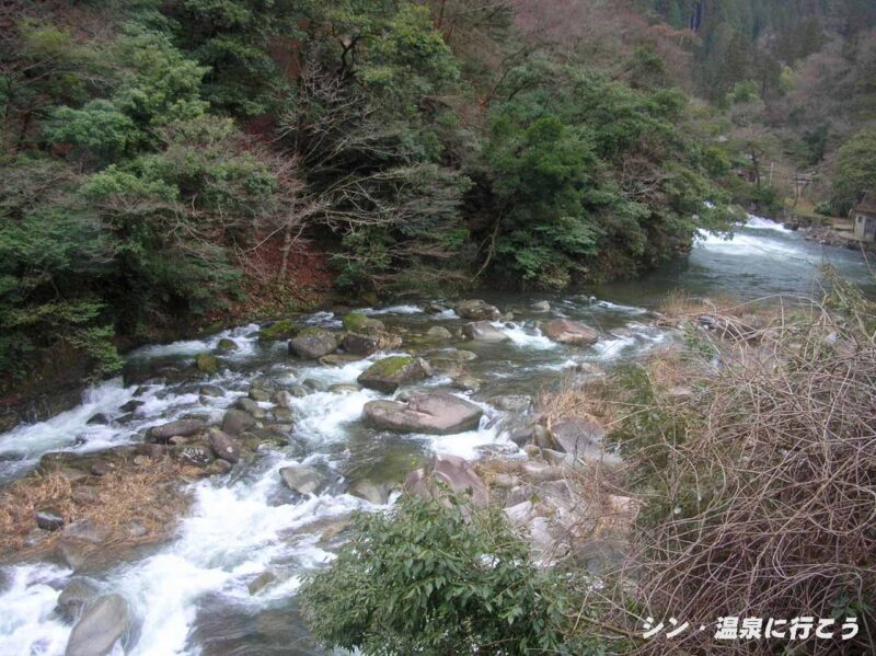 大釣温泉　大釣荘　奥津渓