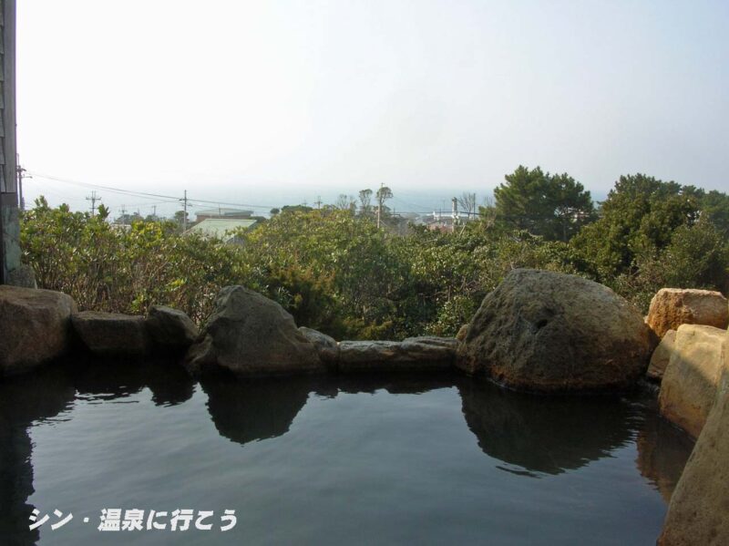 白浜温泉　河村の湯　千畳の湯　露天風呂