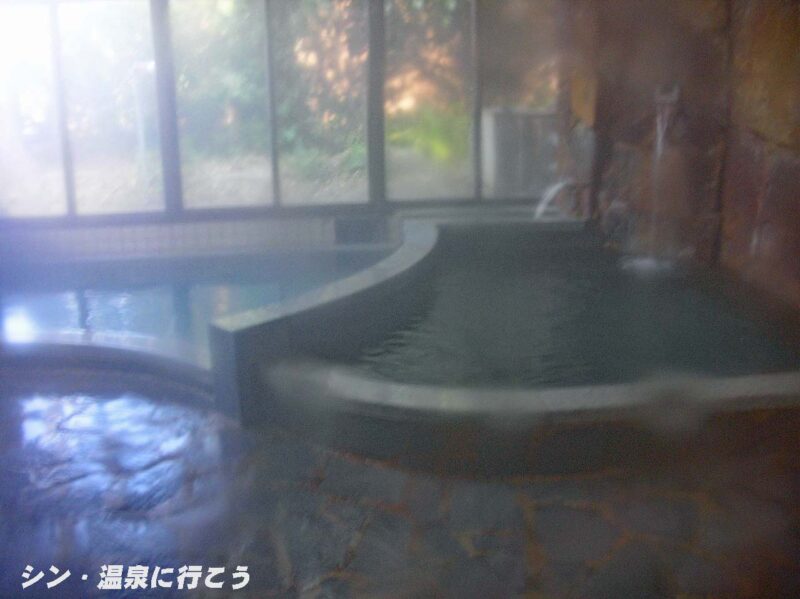 白浜温泉　礦湯・行幸源泉　牟婁の湯　浴室