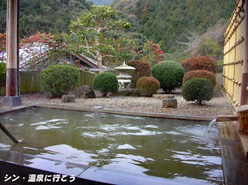 鶴の湯温泉　露天風呂