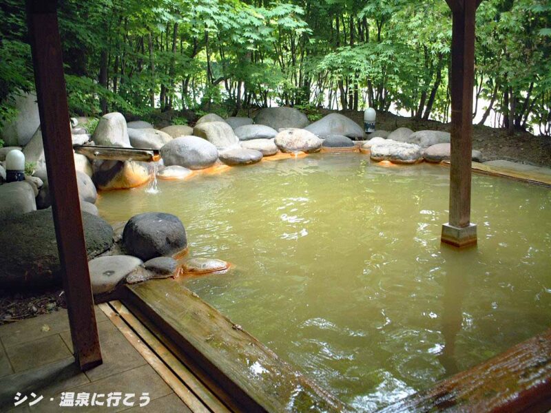 銀婚湯温泉　銀婚湯　露天風呂