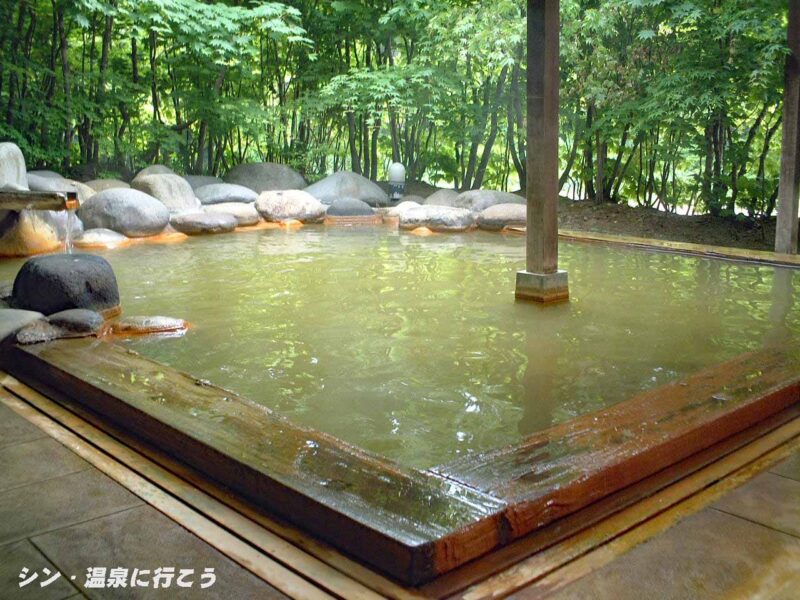 銀婚湯温泉　銀婚湯　露天風呂