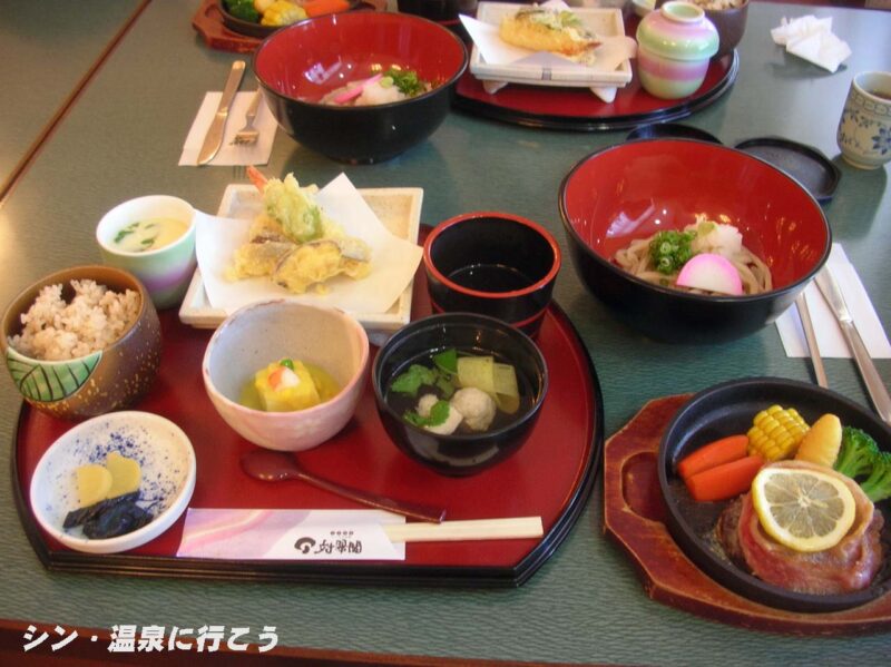 対翠閣温泉　しいたけ会館対翠閣　ランチ