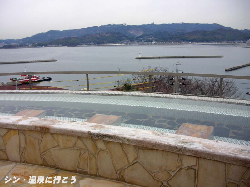 西浦温泉　和のリゾートはづ　露天座り湯