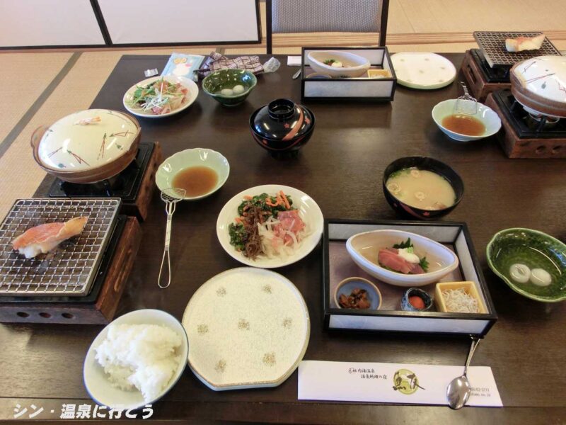 南知多温泉　友の湯　魚友　朝食
