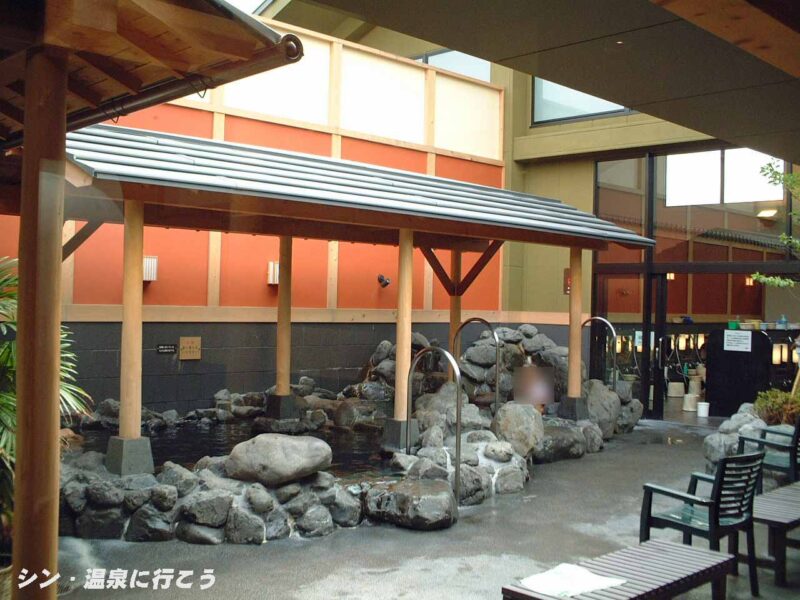 つくもの湯　極楽湯 東大阪店　露天風呂
