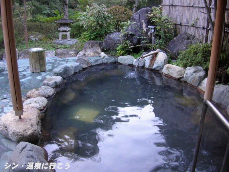 口坂本温泉　口坂本温泉浴場　露天風呂