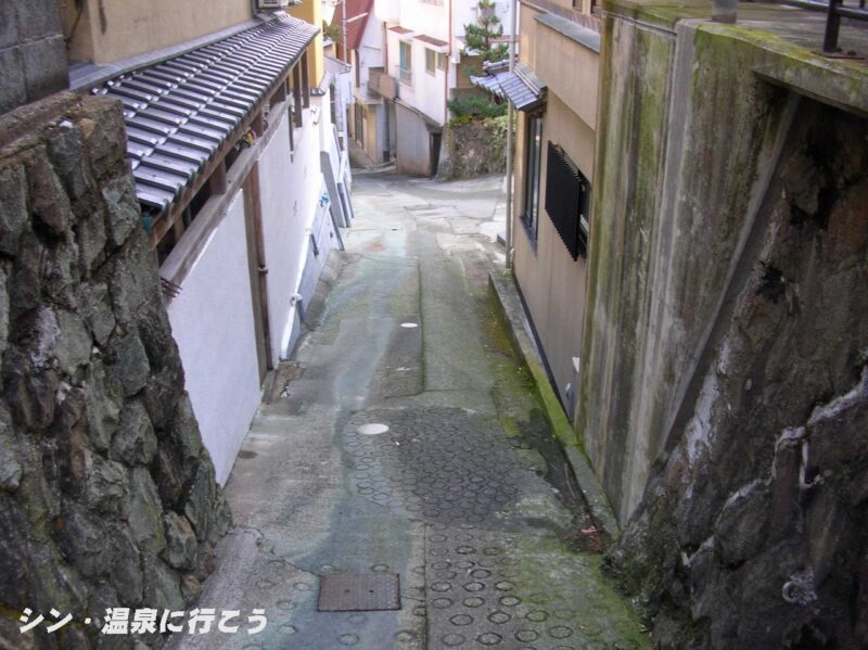 雲見温泉　美好屋　アクセス路