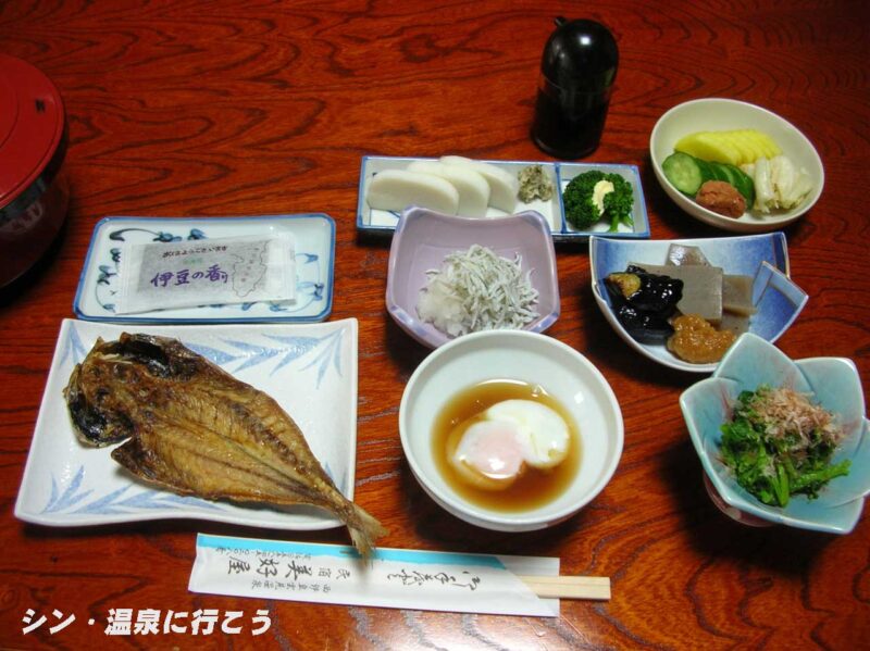 雲見温泉　美好屋　朝食