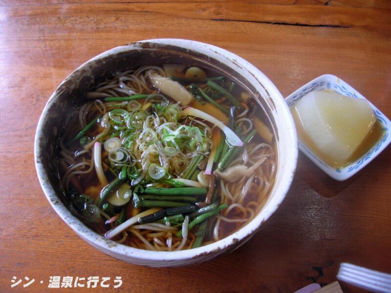 坂の上温泉　樅の木　そば