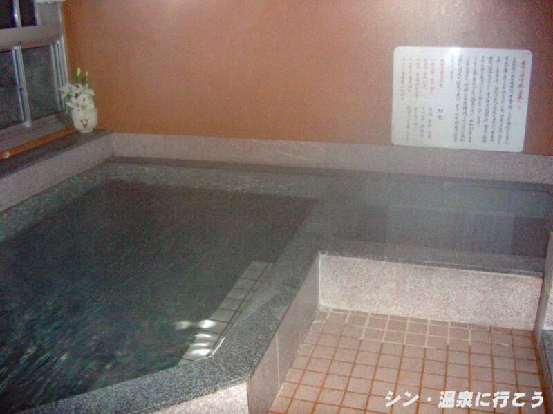 下部温泉　元湯甲陽館　浴室