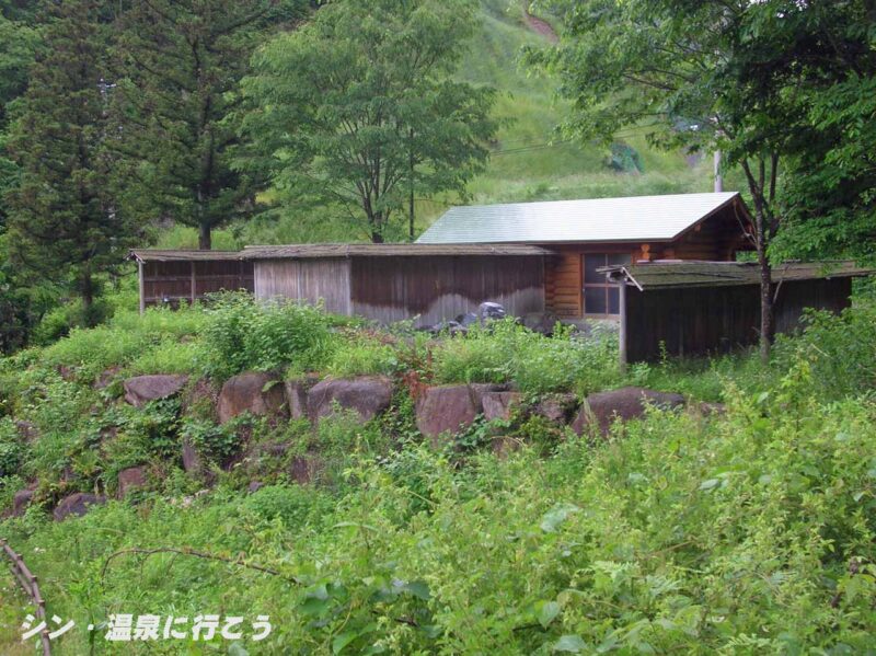 新穂高温泉　蒲田の湯　外観