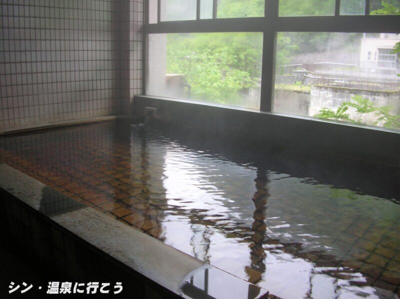 新穂高温泉　アルペン浴場　浴槽