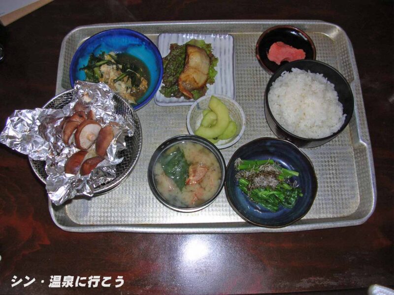 虎杖浜温泉　民宿500マイル　朝食