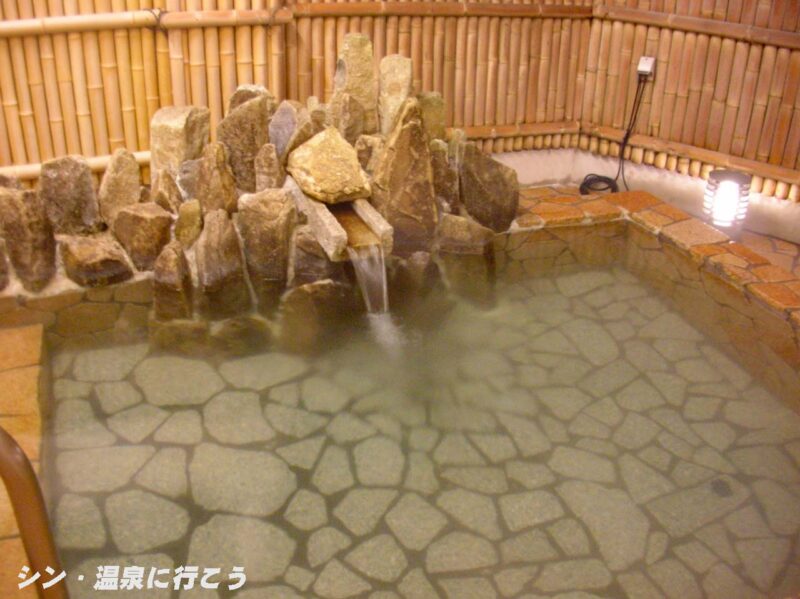 黒川温泉　美人の湯　露天風呂