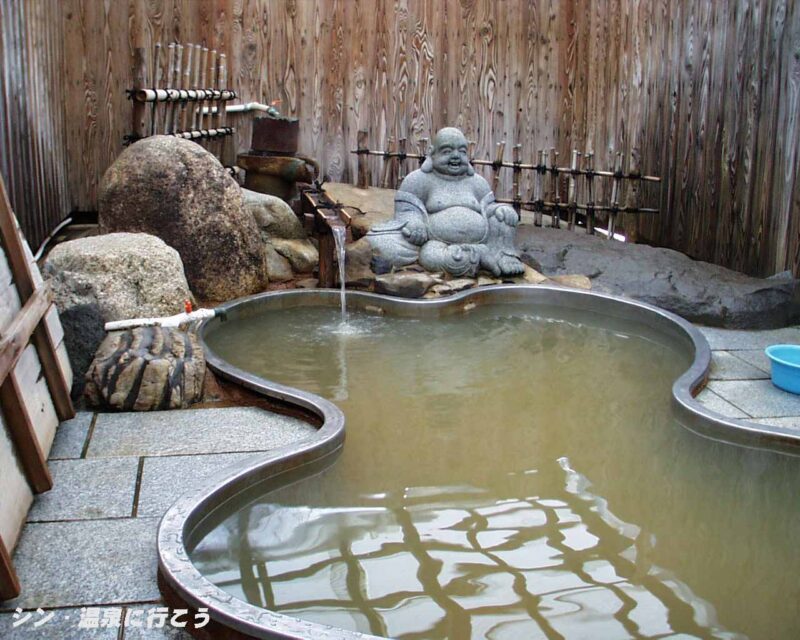 鍬渓山塩井温泉　旧浴室