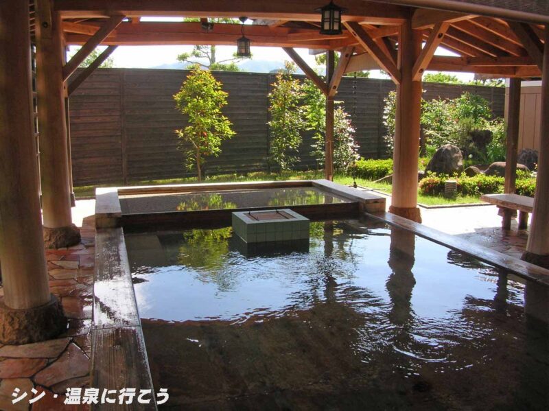 福の湯　ホテルロイヤルヒル福知山＆スパ　露天風呂