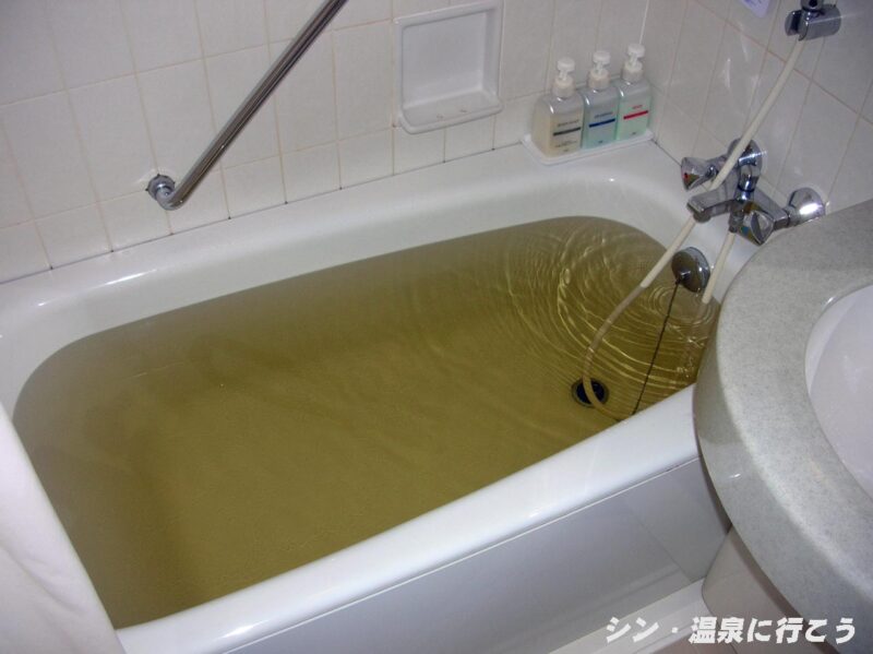 徳次郎の湯　ホテル阪神　客室のユニットバス