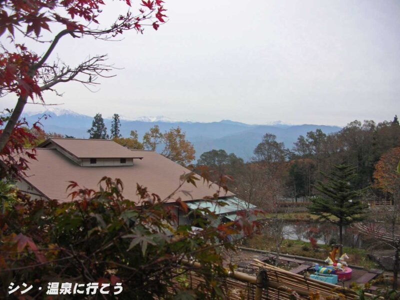 早太郎温泉　露天こぶしの湯　景観