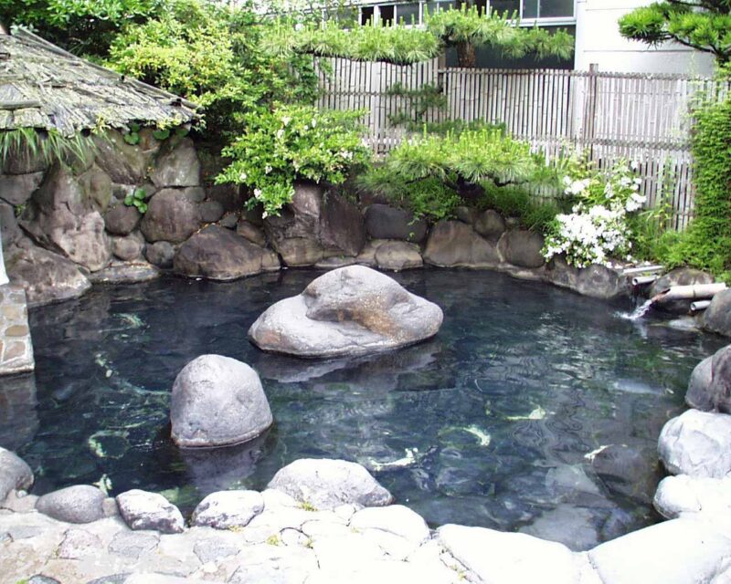 東郷温泉　谷水　露天風呂