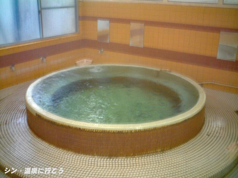 鳥取温泉　元湯温泉　浴槽