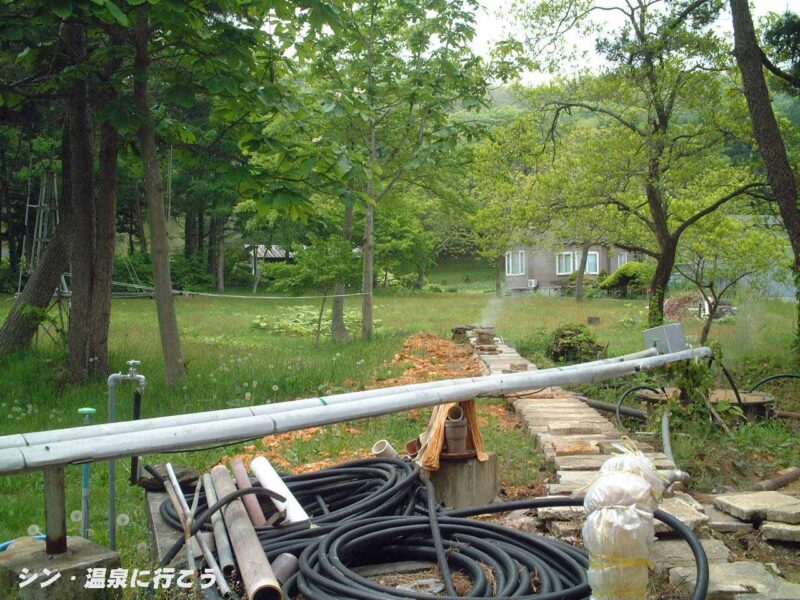 鹿部温泉　亀乃湯　景観