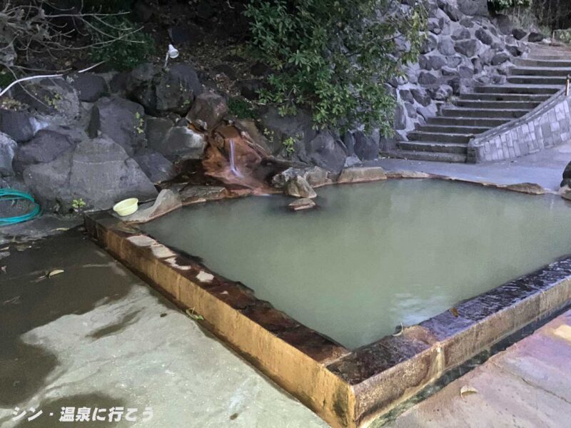 古里温泉　桜島シーサイドホテル　混浴露天風呂