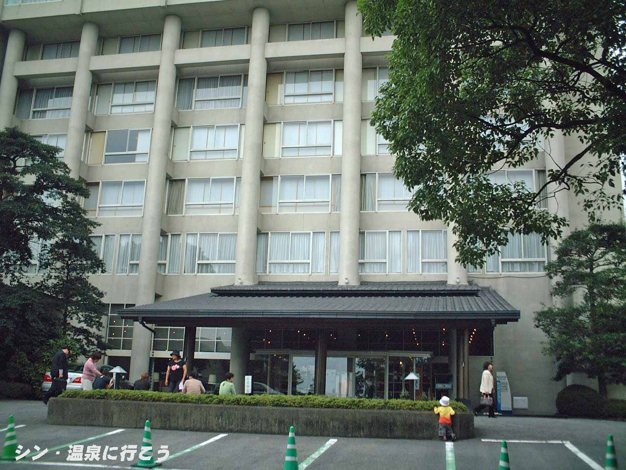 別府温泉　ホテル白菊　外観