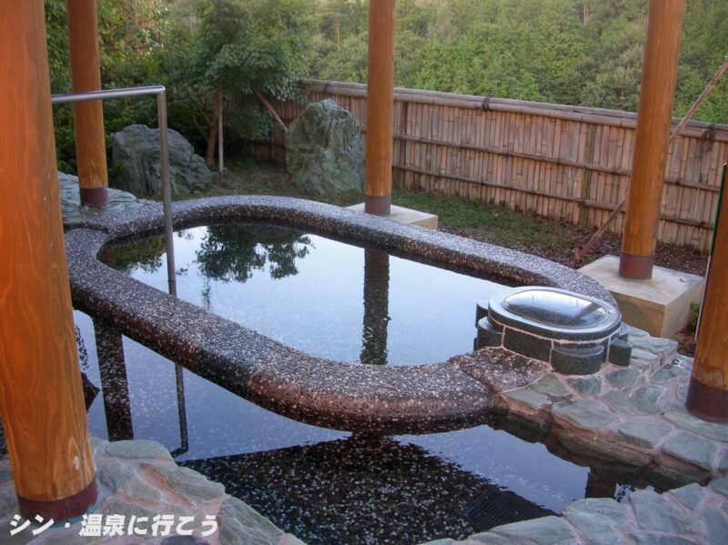 香花温泉　ほほえみの湯　露天風呂