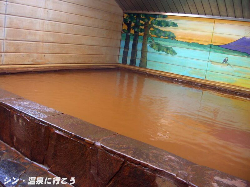 八名温泉　温泉浴槽