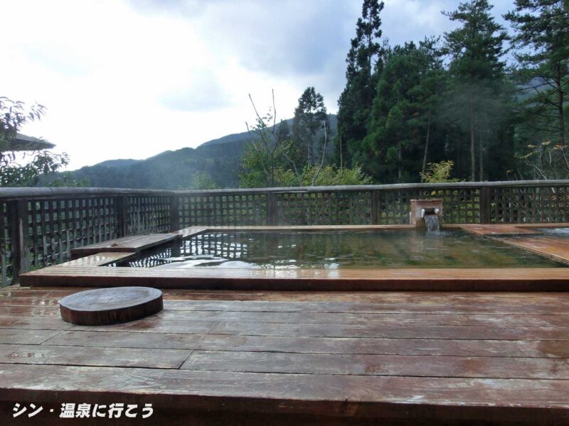 滝見温泉　富貴の森温泉 ホテル富貴の森　露天風呂