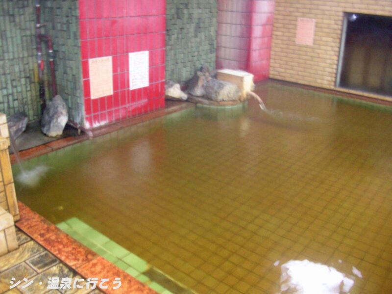 信玄温泉 ホテル1-2-3 主浴槽(1階)