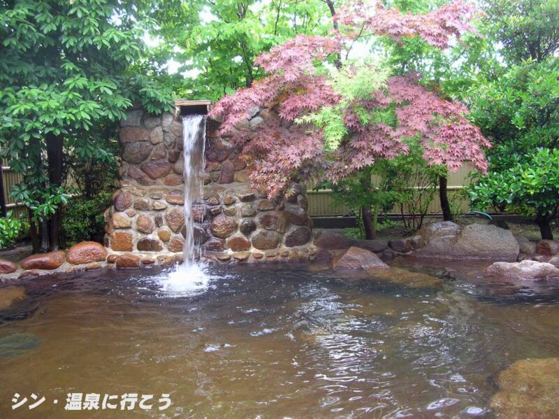 正徳寺温泉 初花 野天風呂