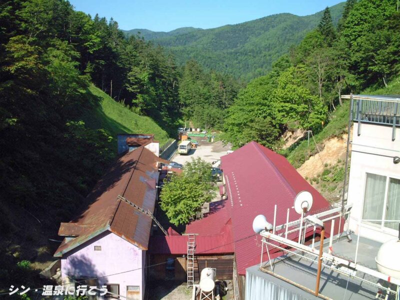 然別峡菅野温泉 客室からの景観