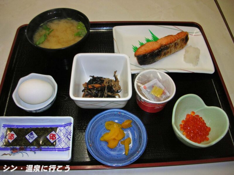 シララ温泉　民宿北都　朝食