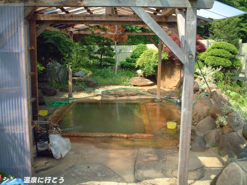 知内温泉　ユートピア和楽園　露天風呂